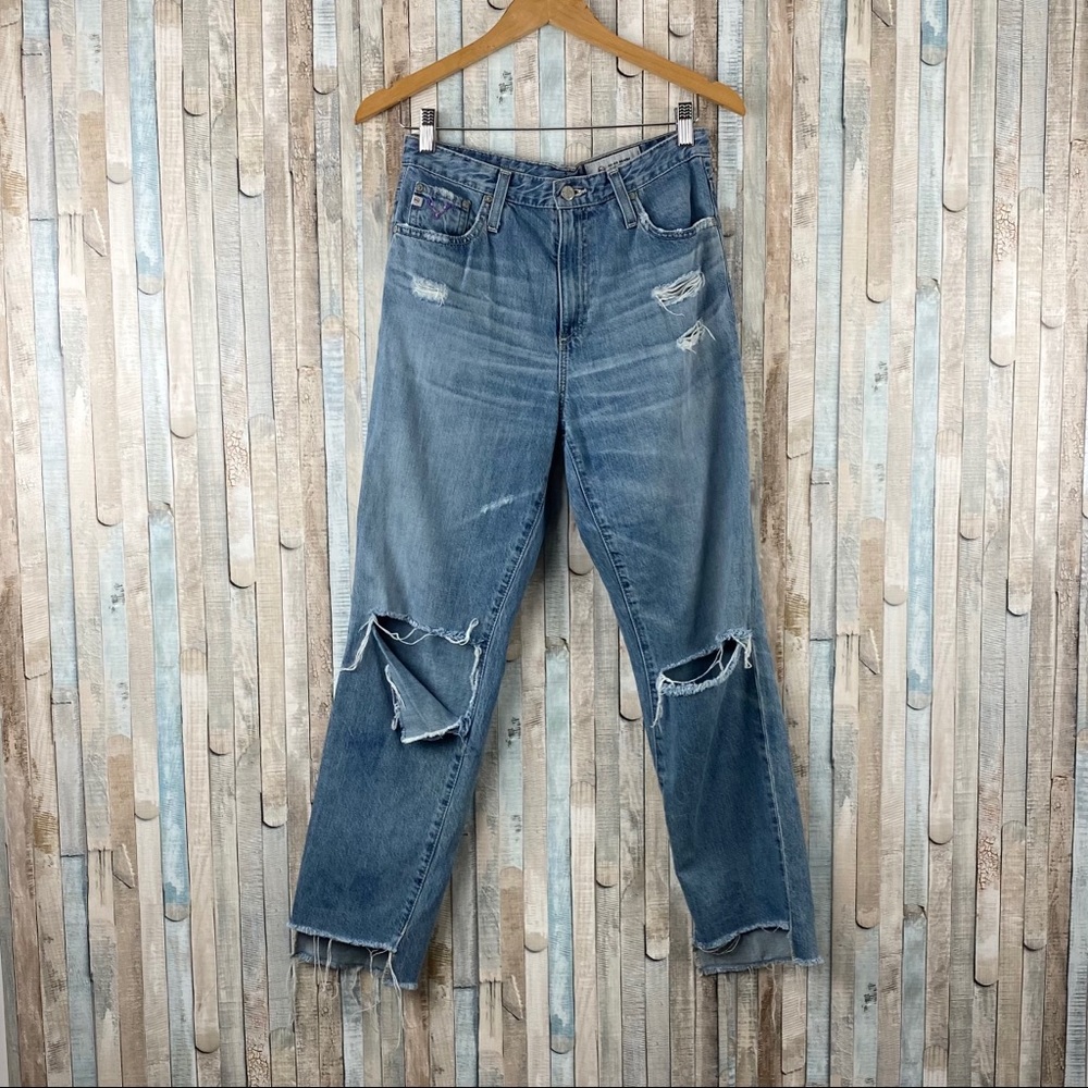 AG 28 Phoebe Vintage High Rise Boyfriend Jeans